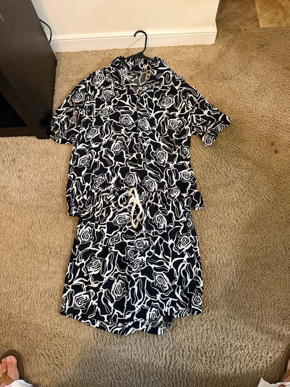 Camisa Vallarta Textured - Negro